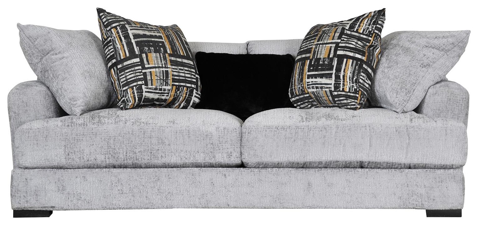 Jonathan Louis Carlin Casual Contemporary Sofa with Loose Back Pillows